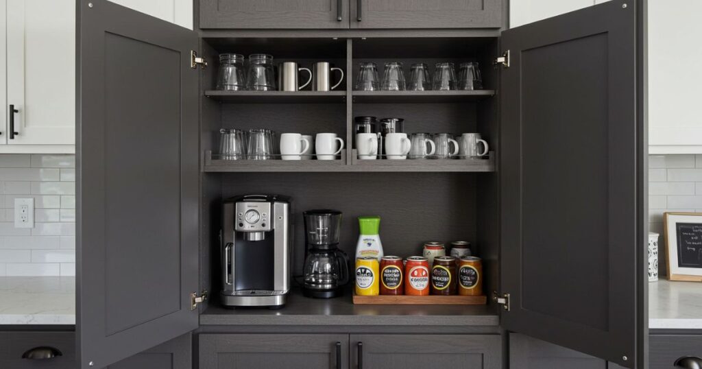 Built-In Coffee Station