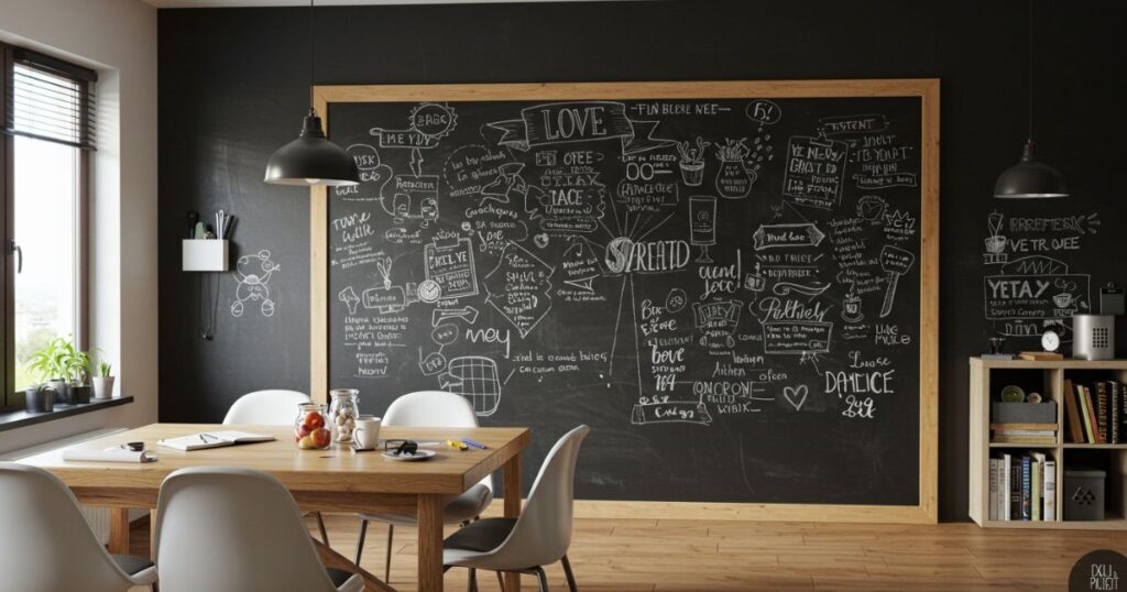 Chalkboard or Whiteboard Wall
