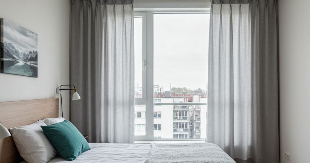 Curtains with Tension Rods home decor