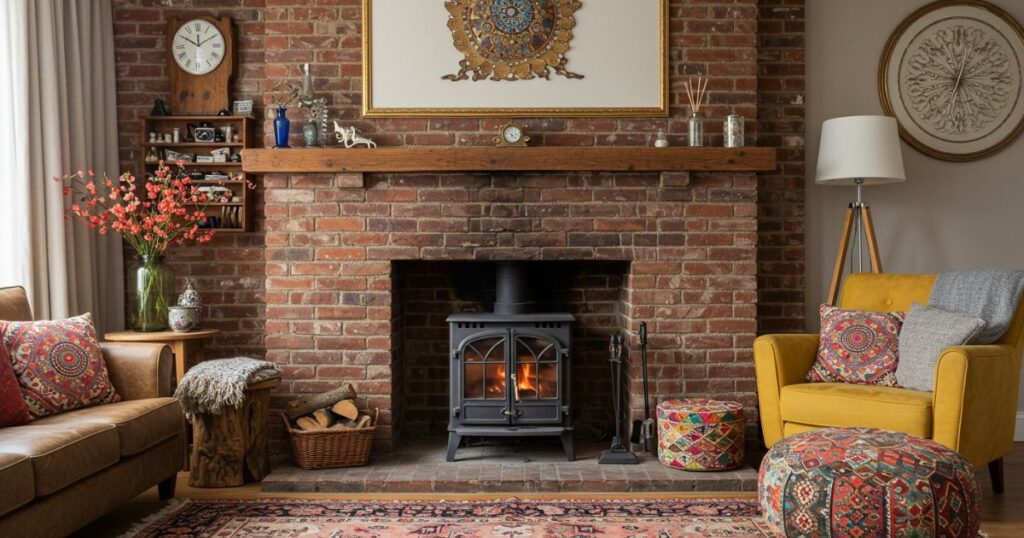 Exposed Brick for an Urban Boho Feel