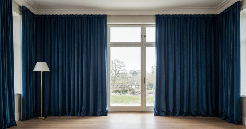 Floor-Length Curtains for an Elegant Touch