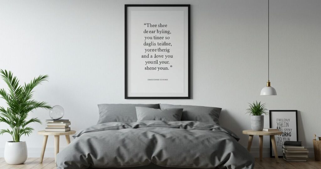 Framed Quotes for wall decor