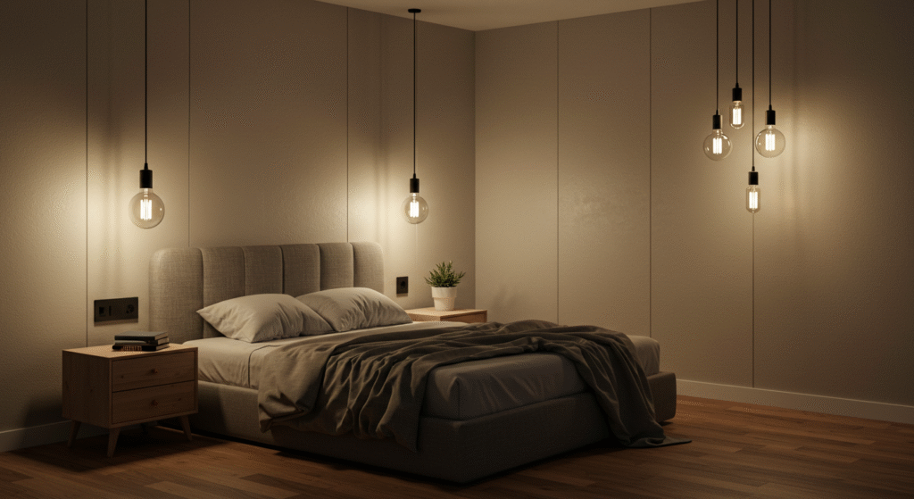 Optimize Lighting of bedroom