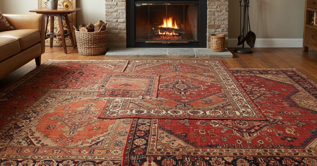 Layered Rugs for Warmth and Comfort