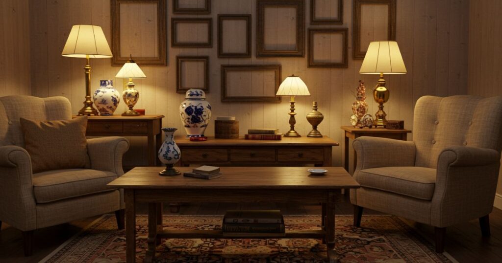 Mix of Vintage and Modern Decor