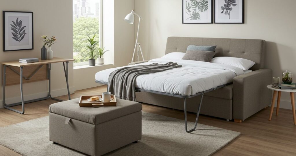 Space Saving Genius Bedroom Ideas