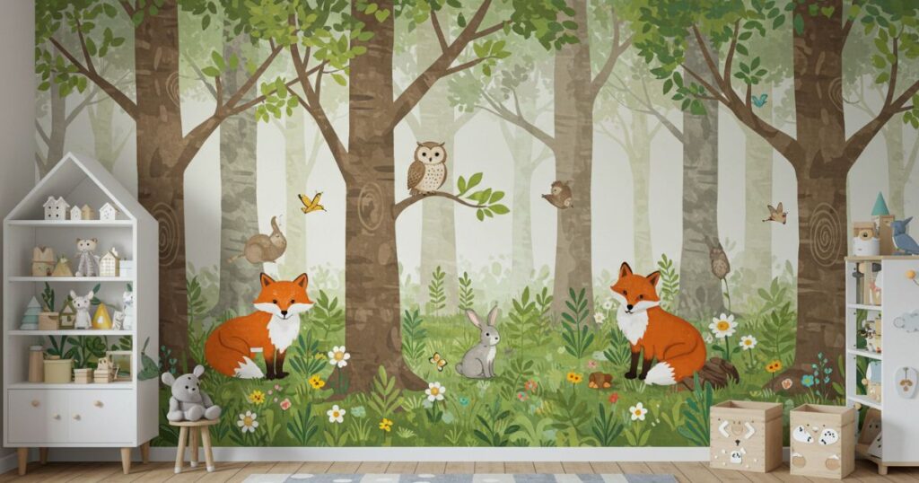 Kids Bedroom Mural Ideas