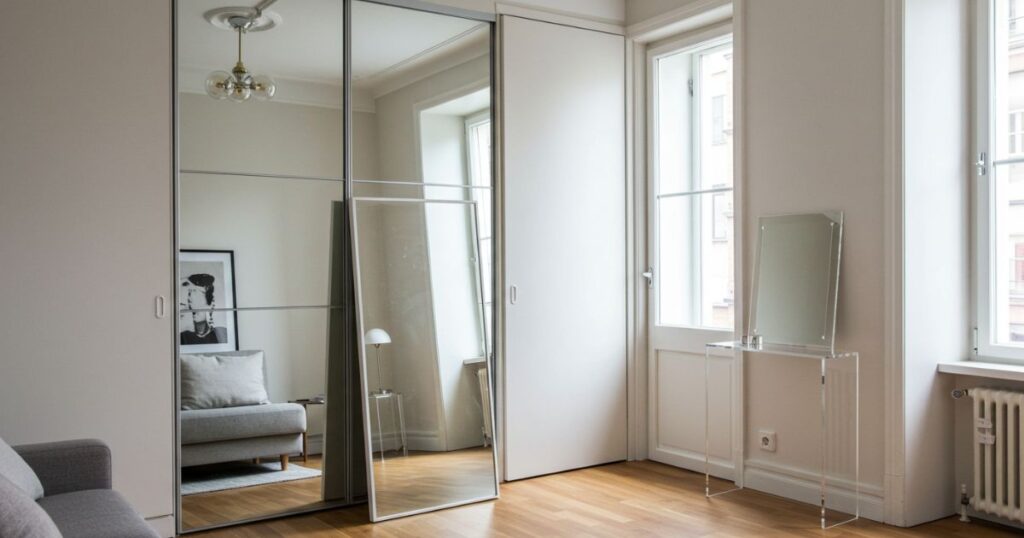 Use Mirrors to Create the Illusion of Space