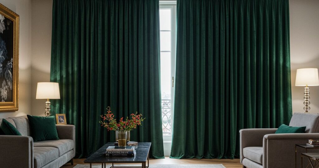 Velvet Curtains for a Touch of Luxury