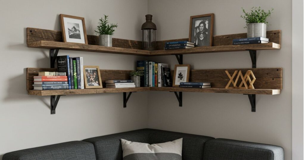 home decor Reclaimed Wood Shelves