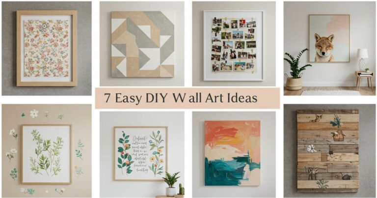 7 Easy DIY Wall Art Ideas