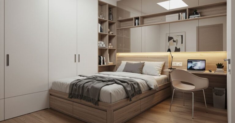 Space Saving Genius Bedroom