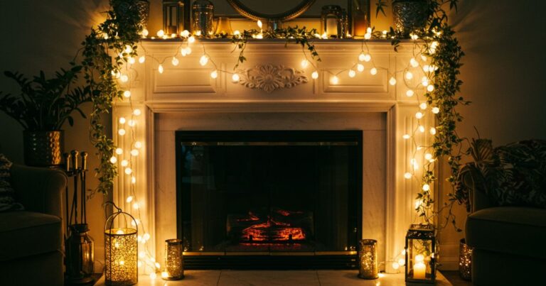 String Lights for a Magical Atmosphere