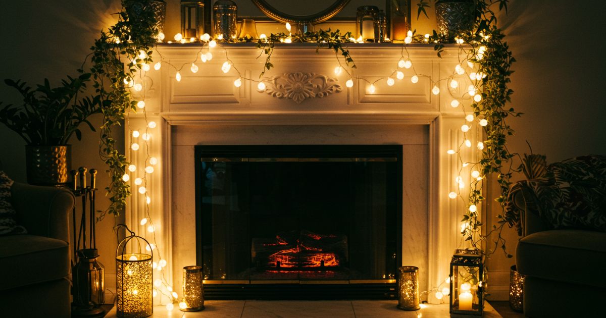 String Lights for a Magical Atmosphere